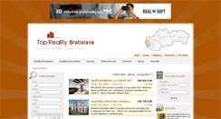Desktop Screenshot of byty.reality-bratislava.eu